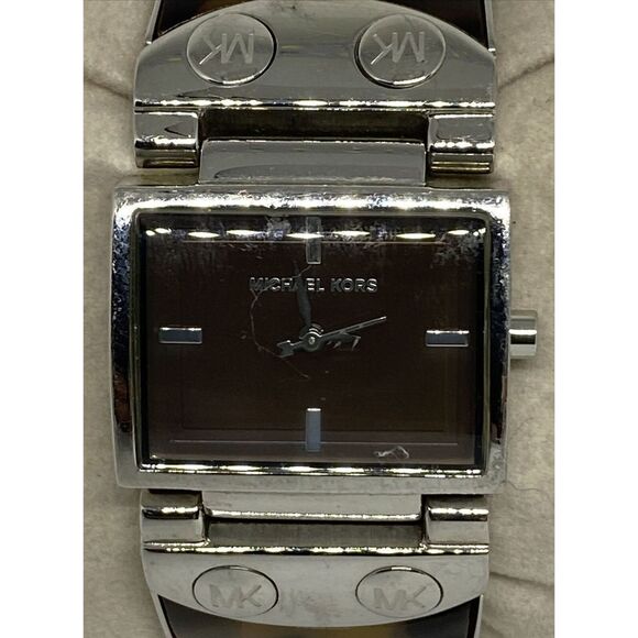 Michael Kors MK-4168 Women's Brown Strap Analog Dial Quartz Genuine Watch VK470 - Picture 2 of 12